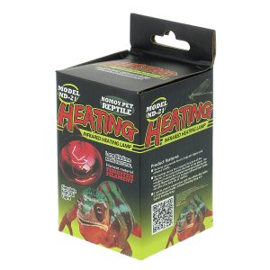 لامپ مادون قرمز 50 وات نوموی پت (NOMOY PET) مدل Infrared Heating Lamp کد ND-21 پایه معمولی (E27)