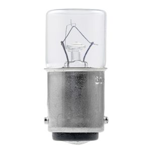 لامپ سیگنال رشته‌ای کوتاه 48 تا 60 ولت دو کنتاکت BA15D